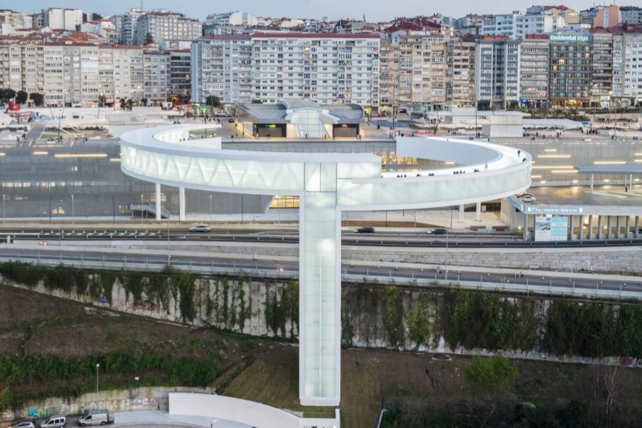 Το Halo στην πόλη Vigo της Ισπανίας